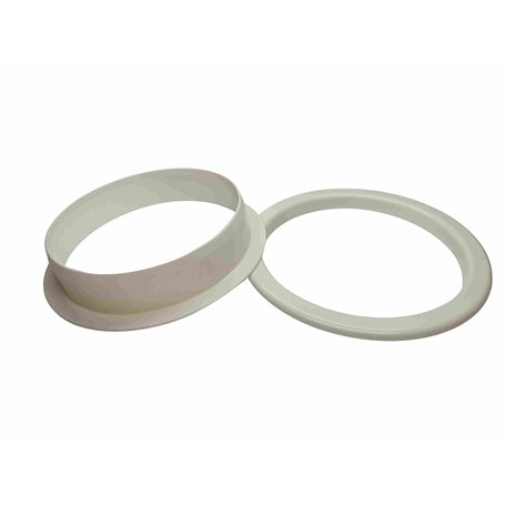Naturii Bagues de soutien pour sac filtrant compatibles avec Desjoyaux - Paire de bagues intérieures et extérieures en plastique