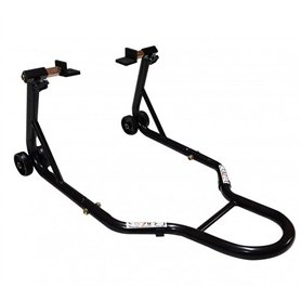 CRUIZER - Béquille Arrière Moto Attaches à Plaque avec roues et barres de renfort latérales
