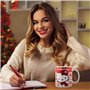Hello Kitty Ensemble de tasses : chaussettes douillettes et tasse en céramique - Coffret cadeau pour femmes et adolescents 350 m