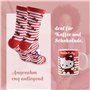 Hello Kitty Ensemble de tasses : chaussettes douillettes et tasse en céramique - Coffret cadeau pour femmes et adolescents 350 m