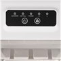 GIRMI GH74 Machine à glaçons de 112 W (23 x 30 x 27 cm). Produit 8 à 10 kg de glace par jour, avec réservoir de 1,1 l et arrêt a