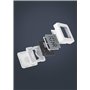Xiaomi Mi Temperature and Humidity Monitor 2 moniteurs pour Le contrôle de la température et de l'humidité, Lot de 2 pièces, Bla