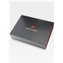 Pierre Cardin Coffret cadeau ensemble de ceinture et portefeuille en cuir véritable (NOIR 8808, 130), Noir 8808, 130, Classique