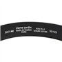 Pierre Cardin 507 KAM01 Ceinture élégante en cuir pour homme Boucle classique Noir Longueur de la sangle 125 cm, Noir , 125 cm