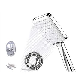 Kit pommeau de douche + tuyau flexible de douche 1