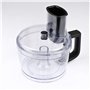 Girmi RB76 Robot Multifonction "Mastro Girmi", 600 W, Corps Inox, Capacité 1200 ml, 2 vitesses + Pulse, Double sécurité d’enclen