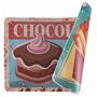 Villa d'Este Home Tivoli Lot de 6 sets de table double face 45 x 30 cm en plastique, vintage