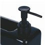 Villa d'Este Home Tivoli Distributeur de Savon Liquide 840 ML en céramique avec Fente Porte-éponge/Savon, Victionary