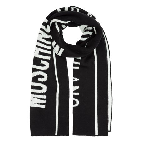 MOSCHINO homme écharpe en laine black