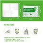 LAC FOR YOU 60 Pcs Protege Cuvette WC Jetable - Protection Toilettes Jetables pour Adultes et Enfants - Protege Toilette Jetable
