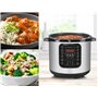 BEPER P101COS001 Pressure Cooker et Multicuiseur à Pression, Cuit Vapeur de 6 Litres - Autocuiseur Èlectrique avec 15 Programmes