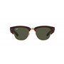 Ray-Ban MEGA CLUBMASTER RB 0316S Lunettes de Soleil Mixte Tortue/Vert 50/21/145