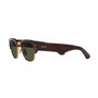 Ray-Ban MEGA CLUBMASTER RB 0316S Lunettes de Soleil Mixte Tortue/Vert 50/21/145