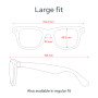 Ray-Ban Ray-Ban Meta RW 4008 WAYFARER Lunettes de soleil unisexe Noir/gris mat 53/22/155, Noir mat/gris ombré, 53/22/155