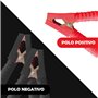 VENTUX GEAR Câbles de démarrage pour batterie de voiture, 220 A, 3 M || Câbles de démarrage de voiture : Puissant et fiable || p