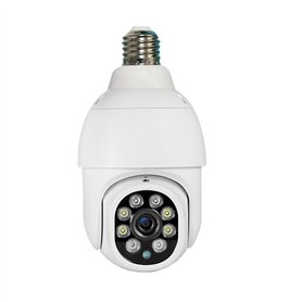 Deals -Caméra IP 360 degrés sans fil motorisée ampoule intérieure e27