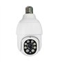 Deals -Caméra IP 360 degrés sans fil motorisée ampoule intérieure e27