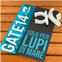 Clips en Plastique Blanc Ø Max 25 mm 2 Pcs