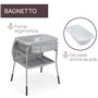 Combi bain Change Cuddle & Bubble - Graphite Melange