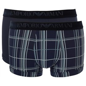 Emporio Armani Tartan Gift Box 2-Pack Trunk Les Troncs