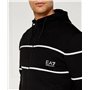 EA7 HOMME NOIR EMPORIO ARMANI 7 CAPUCHE VESTE ZIP EA M NOIR, Noir , M