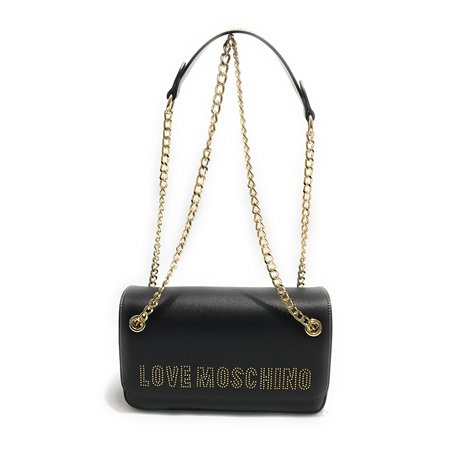 MOSCHINO Borsa donna Love a spalla/tracolla ecopelle nero BS23MO88 JC4212 Media