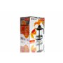 Presse-agrumes professionnel électrique 1,2 litres noir et argent avec 2 Cônes pour fruits différents et Carafe Graduée