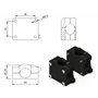 Support de montage universel compatible avec Garmin Zumo Support Adaptateur Navigateur Moto pour CarPlay/Android Auto support po
