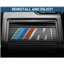 Couvercle à Rouleau pour tiroir Cendrier Arrière pour BMW 3 E46, Remplacement Rideau coulissant Flexible