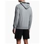 EMPORIO ARMANI Hoodie Zip Sweatshirt Maillot de survêtement, Gris mélangé médium, L Homme