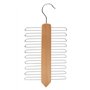 IPEA Élégant Porte-Cravate en Bois avec 20 Barres – Porte-Cravates au Design Minimal – Cintre pour accrocher Ceintures