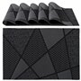 IPEA Sets de Table élégants 45 x 30 cm pour Dîner, Déjeuner, petit Déjeuner - 6 unités - Set de table lavable, Résistant au chal