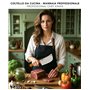 IPEA Couperet de Cuisine - Couteau de Chef Professionnel - 29 cm - Lame en Acier Tranchante pour Couper la Viande et les Aliment