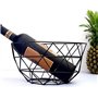 IPEA Panier à Fruits De table en Métal – Design Moderne et Géométrique – Corbeille à Fruit, Agrumes, Noix, Aliments – Porte-frui
