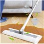 IPEA Kit Complet Balai avec Tête Rotative à 180° - Balai pour Laver Les Sols, Dépoussiérer, Nettoyer Les Vitres - 2 Lingettes Sè