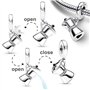 MariaFonte Charm New 2025 Compatible toutes les marques pendentif cafetière couvercle ouvrable café anniversaire anniversaire pe