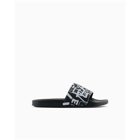 EA7 Sandales Logo Slides Code 7X000108AF15118-MC136 Noir
