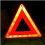CARALL Triangle d'urgence de voiture pliable, homologué E27 27R031004, boîtier de rangement de dimensions réduites, pour urgence