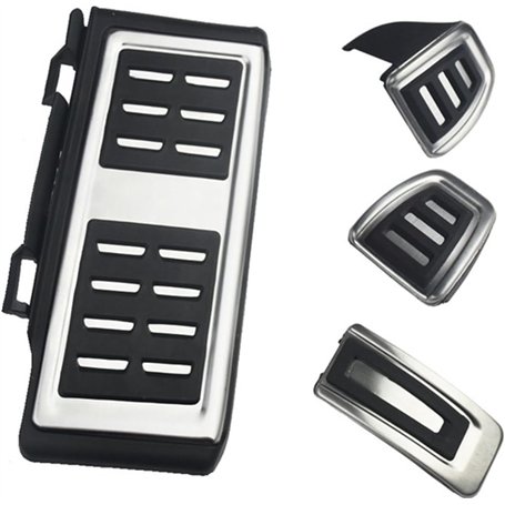 Liweibin Pédales Voiture Couvercle pour at with Rest Pedal MT with Rest Pedal