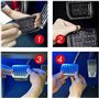 Liweibin Pédales Voiture Couvercle pour at with Rest Pedal MT with Rest Pedal, Pédale De Frein D'accélérateur De Voiture Repose-