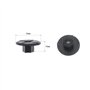 TVAAGHBCBR 20 pièces 4mm écrou de Fixation en Plastique Compatible for Mercedes Benz Garde-Boue Garde-Boue Garde-Boue Passage de