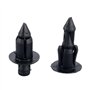 TVAAGHBCBR 50 pièces Rivets en Plastique Clips de poussée de Voiture universels Clips de Fixation de Panneau de Garniture de car