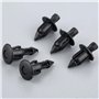 TVAAGHBCBR 50 pièces Rivets en Plastique Clips de poussée de Voiture universels Clips de Fixation de Panneau de Garniture de car