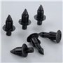 TVAAGHBCBR 50 pièces Rivets en Plastique Clips de poussée de Voiture universels Clips de Fixation de Panneau de Garniture de car