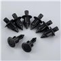TVAAGHBCBR 50 pièces Rivets en Plastique Clips de poussée de Voiture universels Clips de Fixation de Panneau de Garniture de car