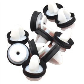 TVAAGHBCBR 50x Clips de Fixation de Carte de Panneau de Porte de Garniture intérieure de Voiture compatibles for Citroën C2 C3 C
