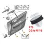 TVAAGHBCBR 50x Clips de Fixation de Carte de Panneau de Porte de Garniture intérieure de Voiture compatibles for Citroën C2 C3 C