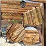 Store en Bambou Exterieur Interieur Store Enrouleur Roseau 150x200 110x300 80x180 50x100 90x120 70x250cm Stores Romains avec Asc