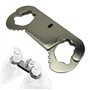 Menottes de Pouce de Bondage Menottes de Doigts Menottes SM en Acier Inoxydable Menottes de Pouce Menottes de Pouce Érotiques Me