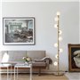 TaleTre Lampadaire for Salon ， Lampadaire Grand Lampadaire Industriel Lecture for Chambre à Coucher, Bureau Verre Sphérique 9 Tê